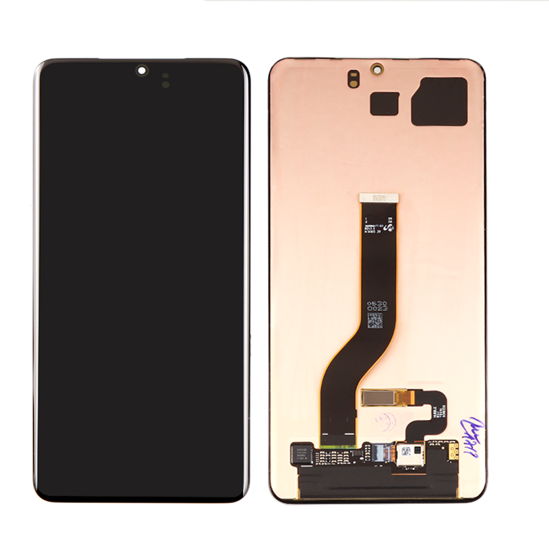 LCD-Anzeige Touchscreen-Baugruppe Ersatz für Samsung Galaxy S20 plus G985F / DS5G G9860 G986A 6,7 Zoll Schwarz