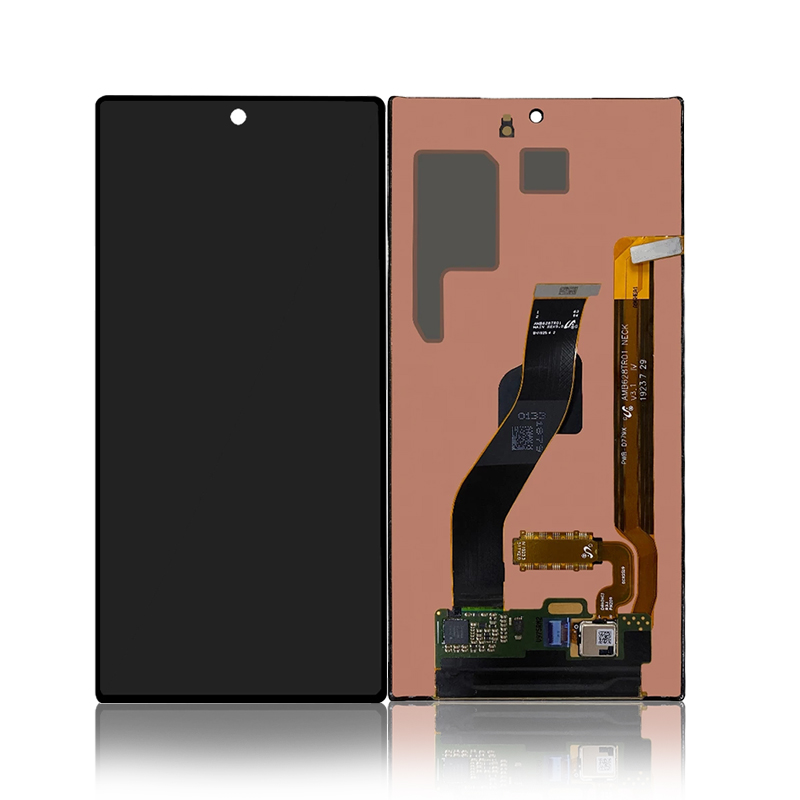 شاشة LCD تعمل باللمس التجميع شاشة LCD لسامسونج غالاكسي Note10 Plus 5G N975 N975U N975W Black