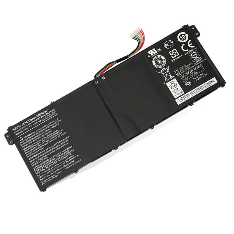 Bateria portátil para Acer Aspire E3-111 E3-112 E3-112M ES1-531 MS2394 B115-MP Ex2519 N15Q3 N15W4 3200mAh 11.4V