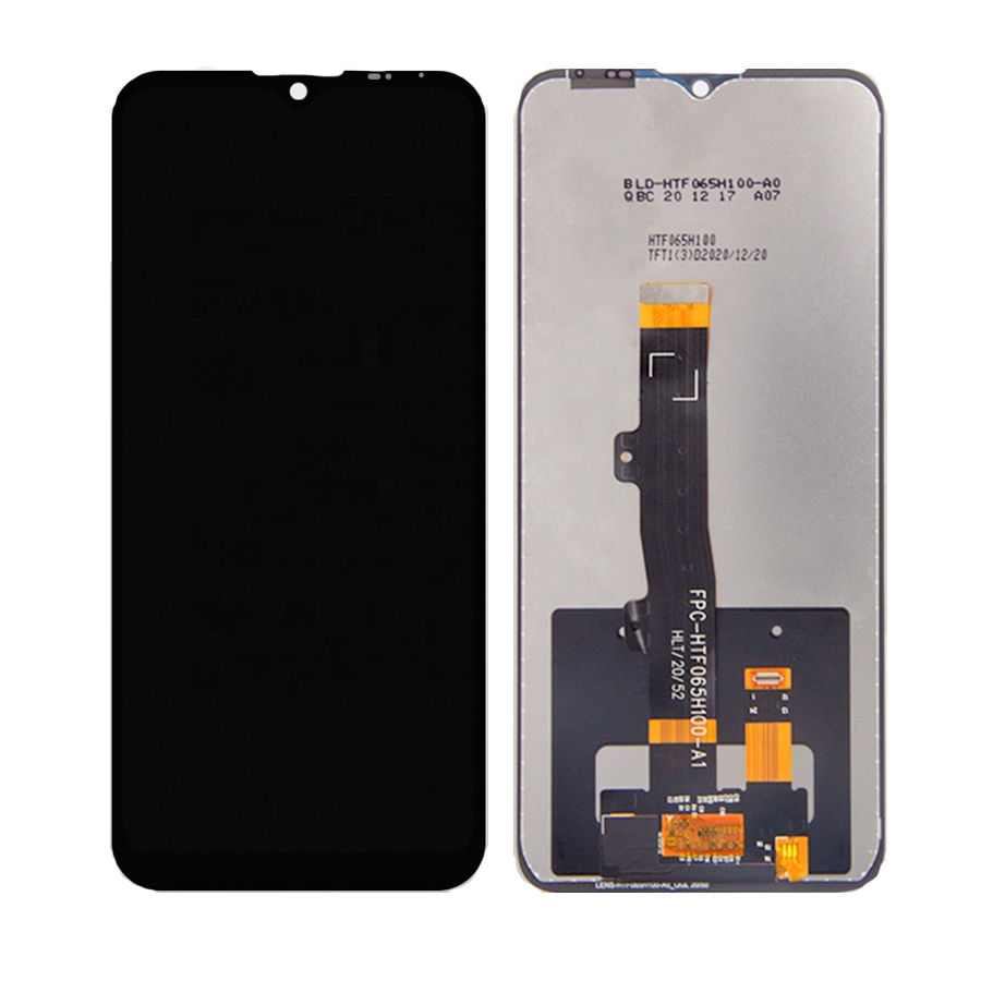 شاشة LCD شاشة تعمل باللمس محول الأرقام ل Moto E7 Power XT2097-13 الهاتف المحمول LCD التجميع الأسود