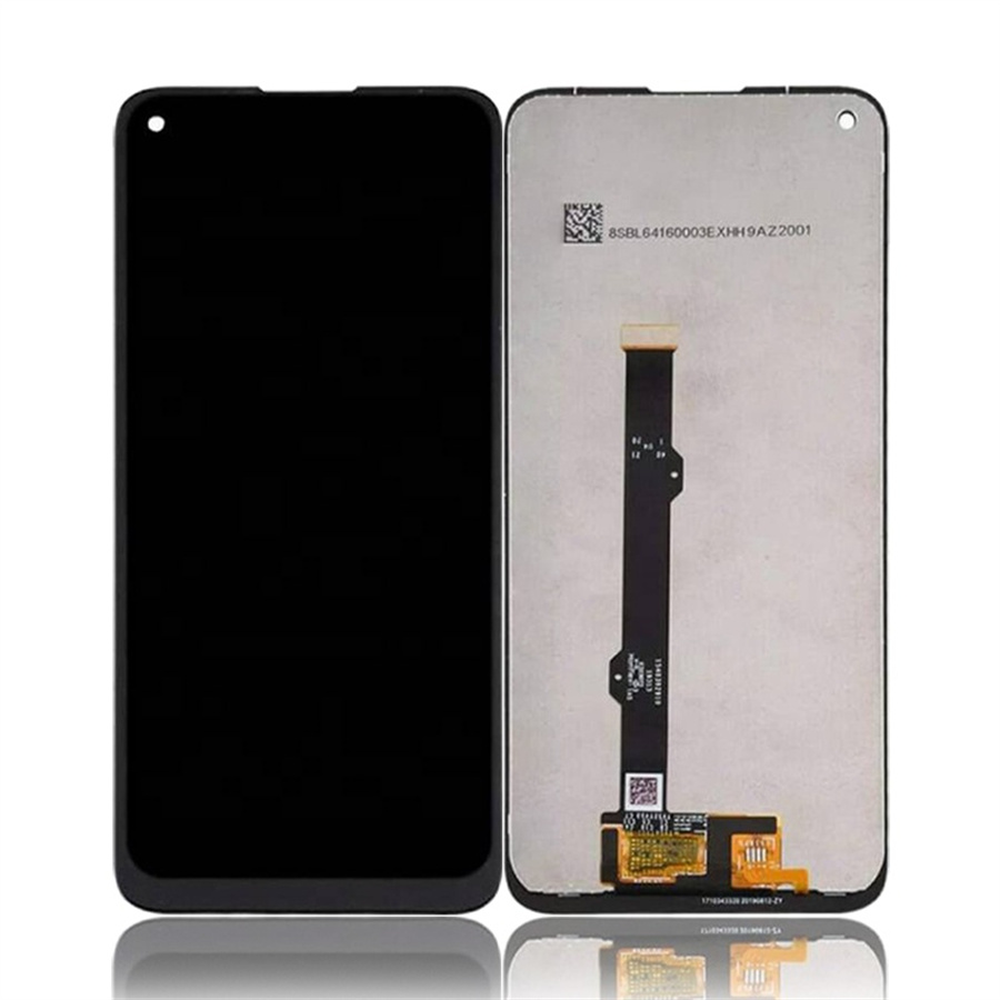 Pantalla LCD Pantalla táctil Teléfono móvil Conjunto digitalizador para MOTO G8 LCD Reemplazo Negro