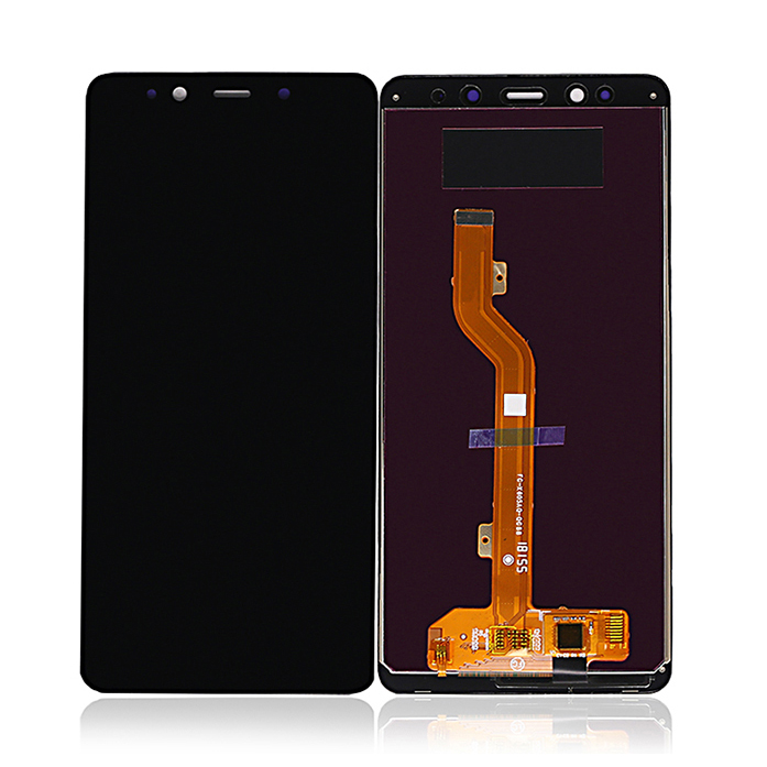 LCD ل Infinix ملاحظة 5x605 الهاتف المحمول شاشة LCD شاشة تعمل باللمس الجمعية محول الأرقام