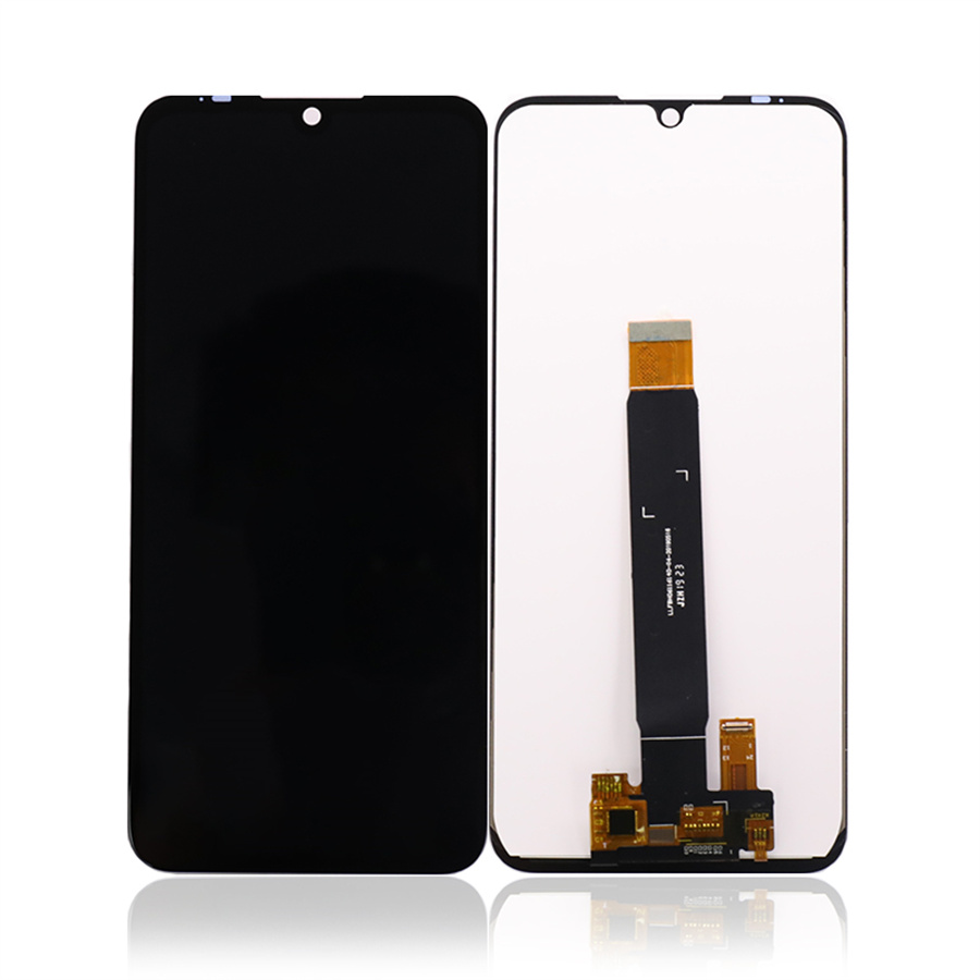 ЖК-экран для Moto E6 Plus E6S Сенсорный экран Digitizer Mobile Phone Сборка замены