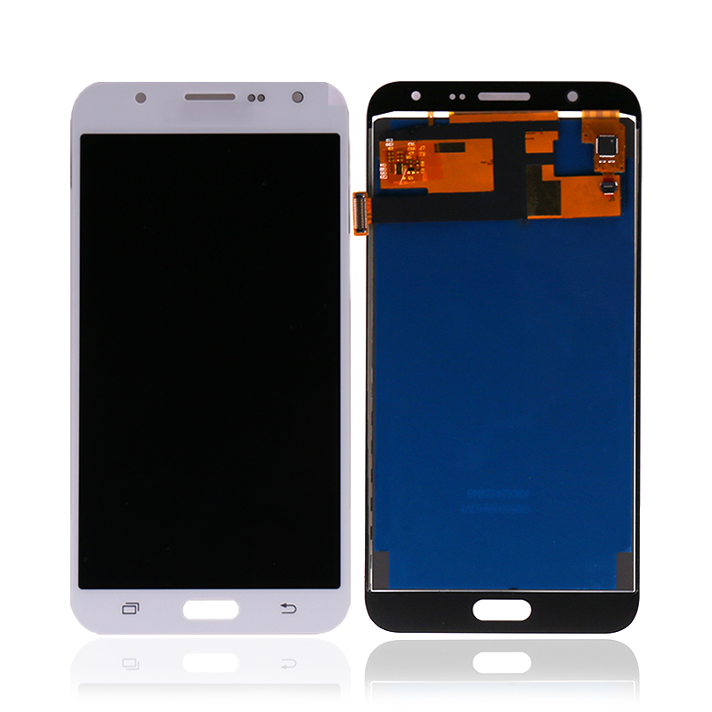 Reemplazo de ensamblaje digitalizador de pantalla táctil LCD para Samsung Galaxy J7 2015 J700 J710 J700F LCD Pantalla LCD