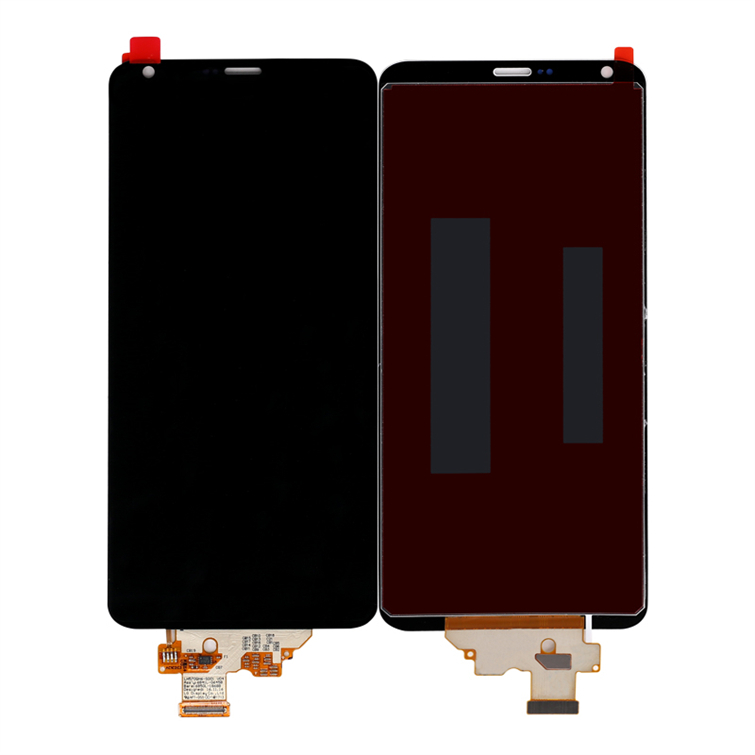شاشة LCD تعمل باللمس تجميع الهاتف ل LG G6 H870 H870DS H872 LS993 VS998 US997 LCD أبيض أسود