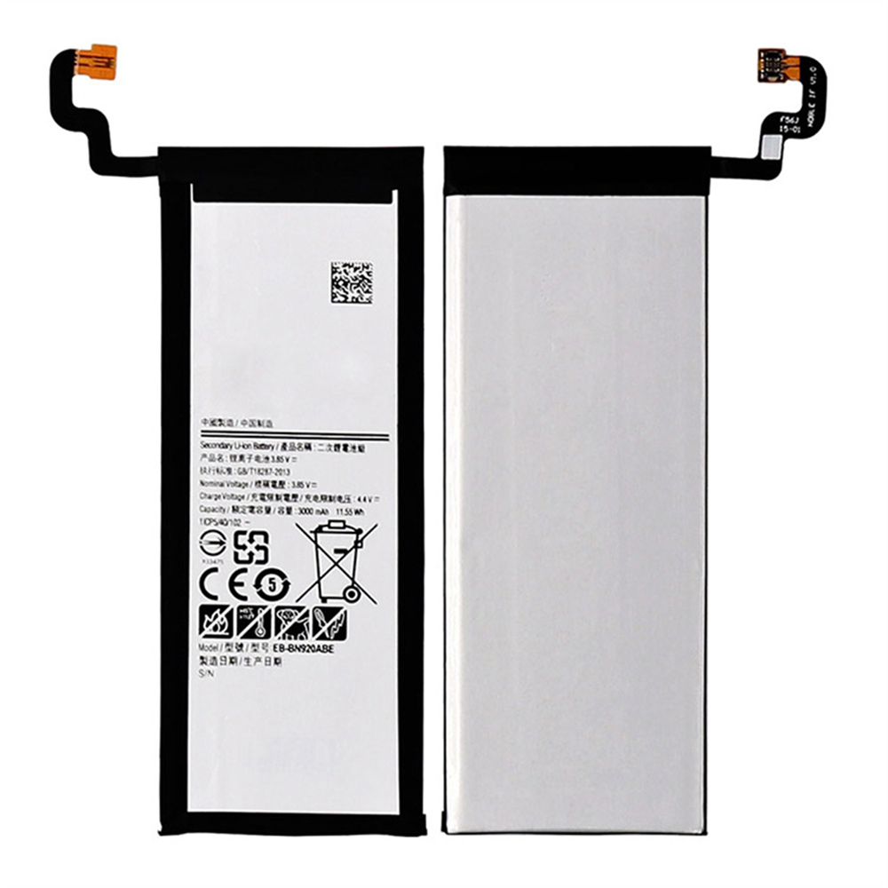 Литий-ионная батарея для Samsung Galaxy Note 5 N920 EB-BN920AB 3.85V 3000 мАч замена сотового телефона