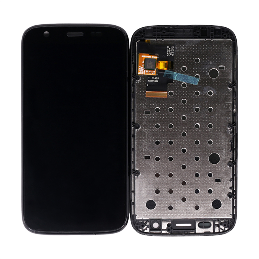 Assemblage de téléphone portable pour moto g xt1032 xt1033 écran tactile écran tactile écran tactile 4,5 "noir