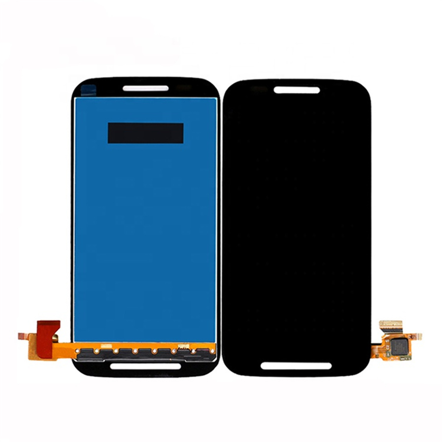 Montaje LCD del teléfono móvil para Moto E XT1022 Pantalla táctil Reemplazo de digitalizador 4.3 "OEM negro