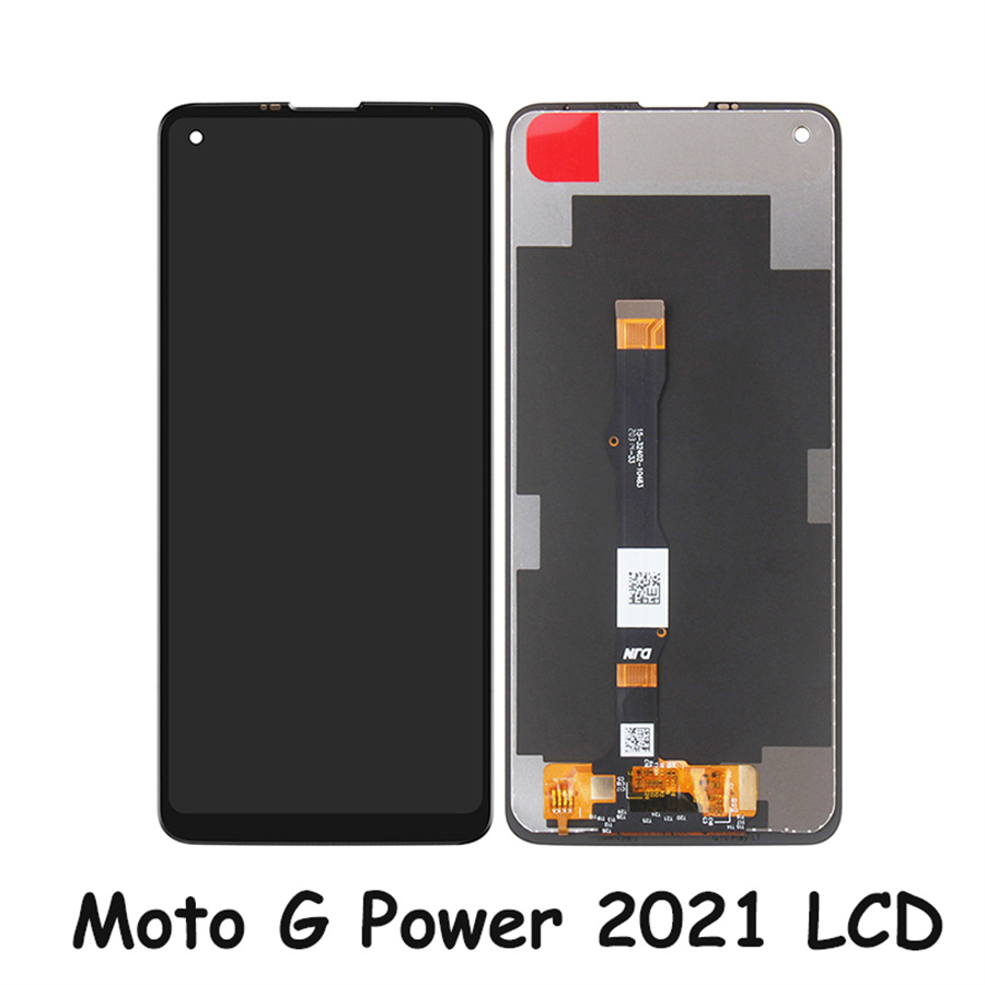 Мобильный телефон ЖК-монтаж Сенсорный экран Digitizer для Moto G Power 2021 ЖК-дисплей
