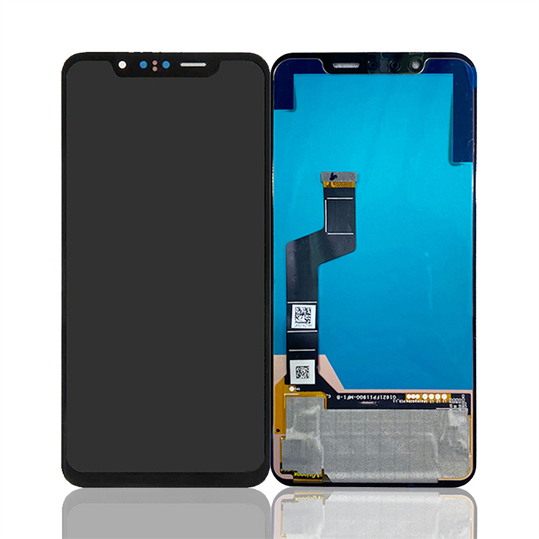 Pantalla LCD del teléfono móvil para LG G8S ThinQ LCD Pantalla táctil Conjunto digitalizador negro / blanco
