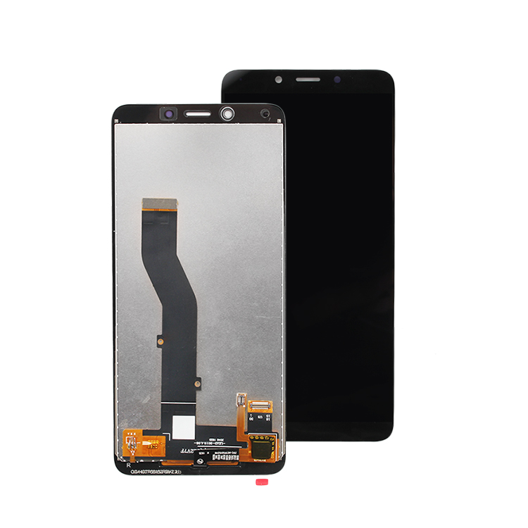 Montagem do digitador da tela de toque do display do telefone móvel para a tela LG K20 2019 do LCD com quadro