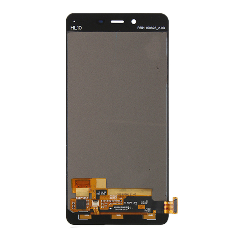 Tela de toque Display LCD do telefone móvel para OnePlus x E1003 Montagem do Digitador da tela LCD Preto