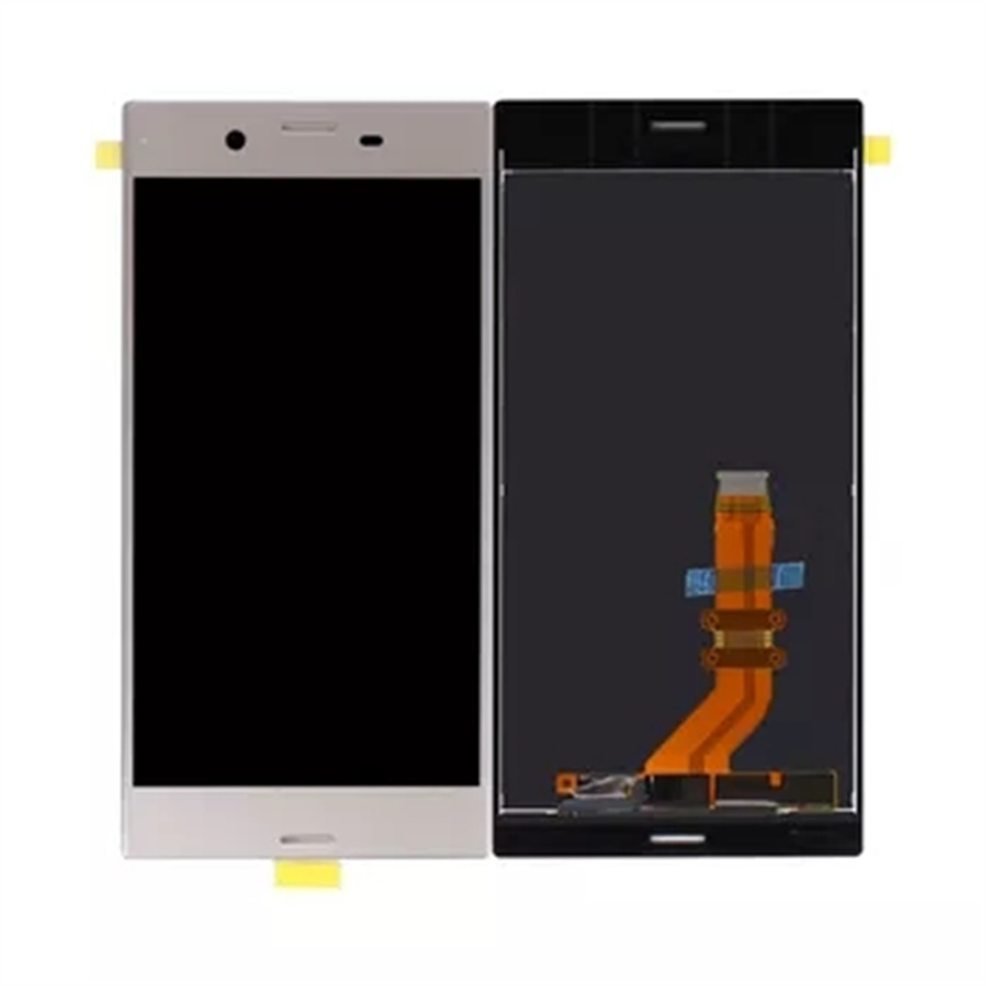Teléfono móvil Ensamblaje de pantalla LCD Digitalizador de pantalla táctil para Sony Xperia XZ Pantalla de oro