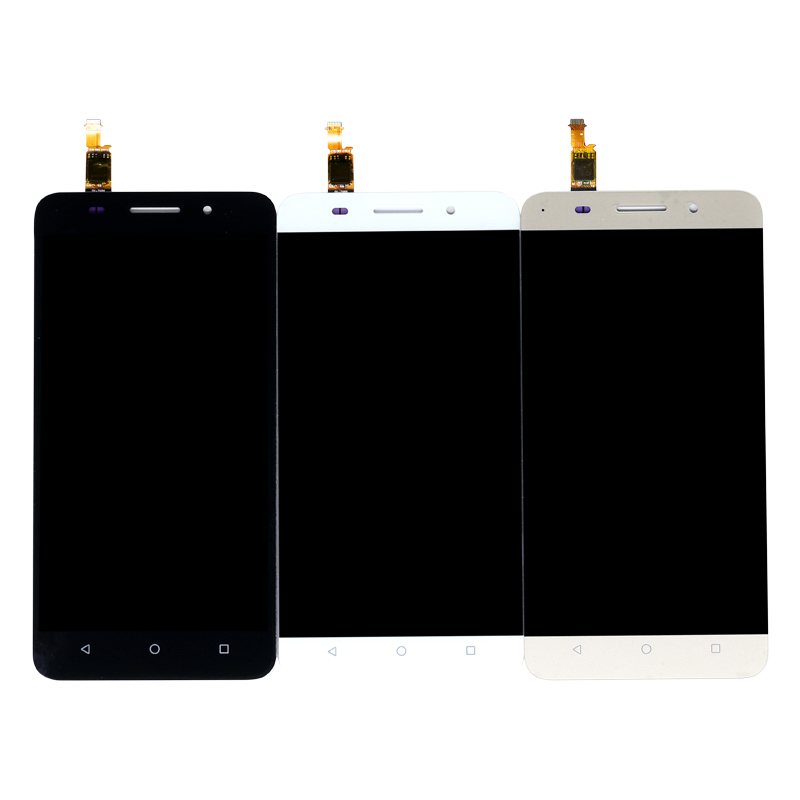 Montagem do digitador da tela do toque do telefone móvel para a Huawei Honra 4x Display Preto / Branco / Ouro
