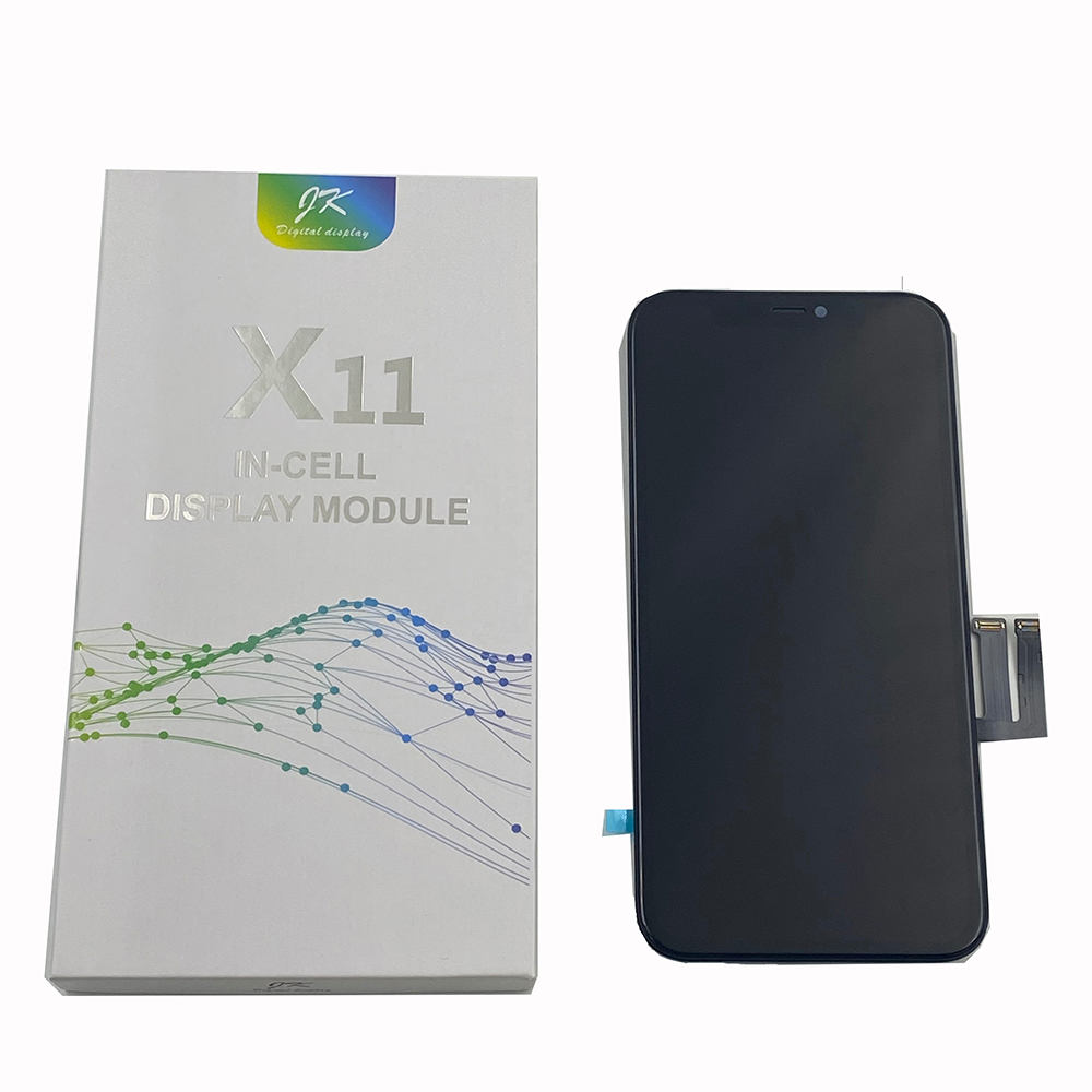 LCDs do telefone móvel para iPhone 11 tela de exibição Touch Digitizer conjunto JK incell tft lcd