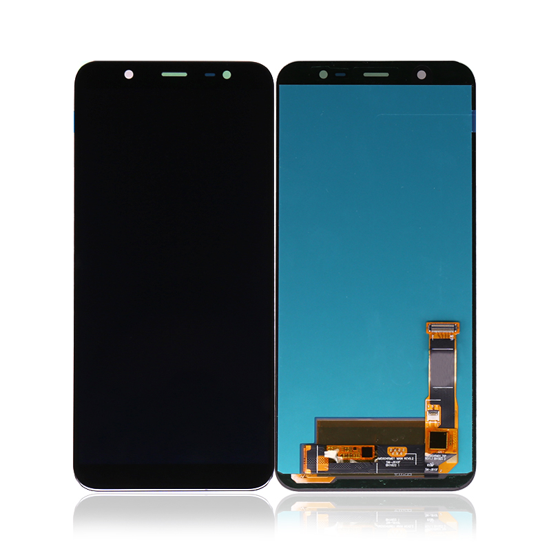 Montagem do digitador da tela do telefone móvel Display do toque do LCD para Samsung Galaxy J8 LCD