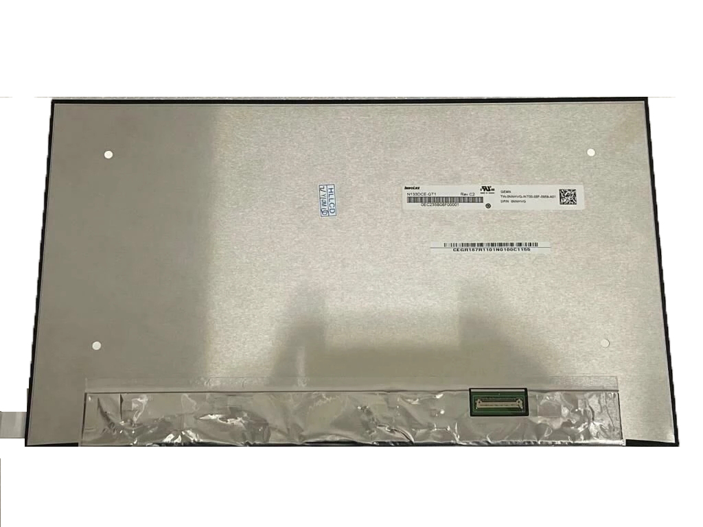 N133DCE-GT1 13.3英寸B133ZAN02.2用于B133ZAN01.0 NE133QUM-N42 N133DCE-G61 LED笔记本电脑LCD显示屏