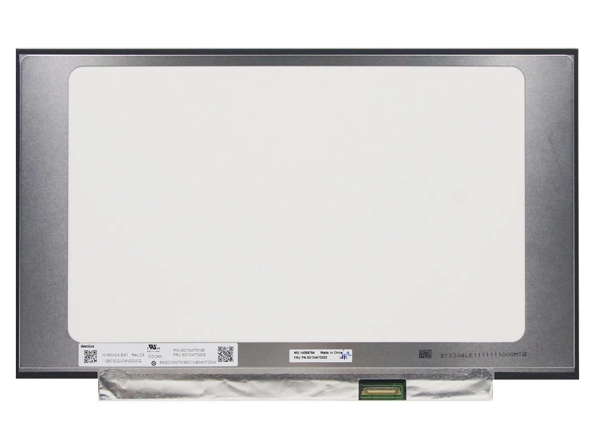 N140HGA-EA1 14.0 pollici LCD B140HTN02.0 NT140FHM-N43 NT140FHM N44 N32 N45 Schermo per computer portatile N44 N32 N45