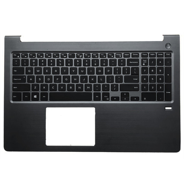 Nouveau clavier pour Dell Vostro 15-5000 5568 V5568 avec clavier majuscule Palmrest pour ordinateur portable
