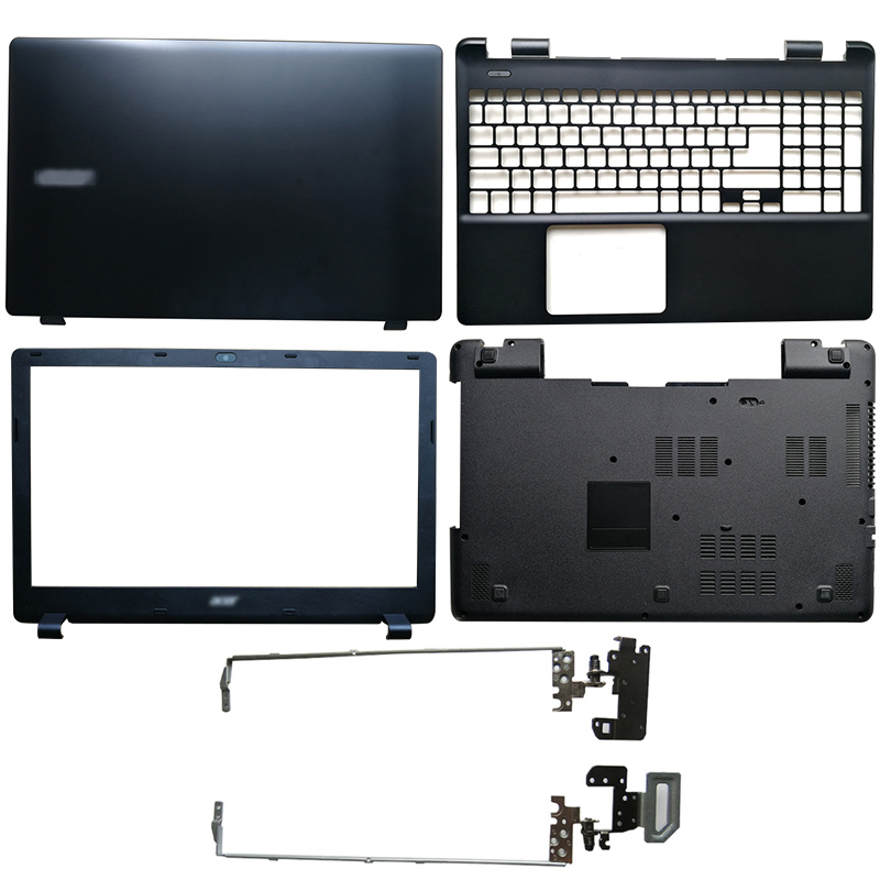Nouveau couvercle arrière de l'écran LCD / lunette avant / charnières / de palmartes / inférieurs pour Acer E5-571 E5-551 E5-511 E5-511G E5-511P E5-551G E5-571G E5-571G