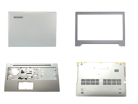 Neuer Laptop für Lenovo IdeaPad Z510 Silber Fall Palmrest Großbuchstaben / Bodensockel Notebook-Case