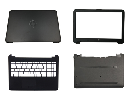 Novo laptop LCD Cobertura traseira / dianteira Bezel / LCD dobradiças / PalmRest / Bottom Case para HP 250 255 256 G4 15-CA 15-AF 900263-001 813925-001
