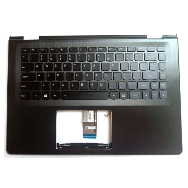 Новый ноутбук PalmRest Keyboard для Lenovo Yoga 500-14ibd 3-1470 3-1435 Верх верхний регистр Flex 3-1470 с подсветкой крышки клавиатуры