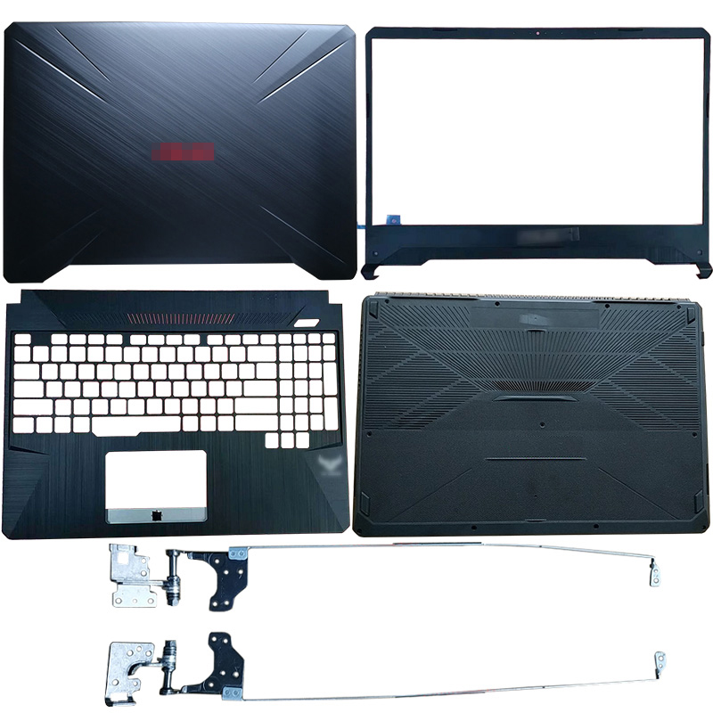 Nuovo custodia in alto per laptop per ASUS FA506 FX506 FA506U FX506U Cover posteriore LCD / anteriore cornice / cerniere / palmare / scatola di fondo