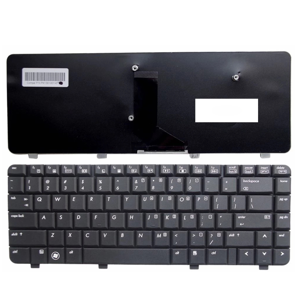 Neue Laptop-Tastatur für HP C700 C727 C726 C750T C760T C729 C730 C769 C770 Series US-Notebook-Ersatztastatur Schwarz