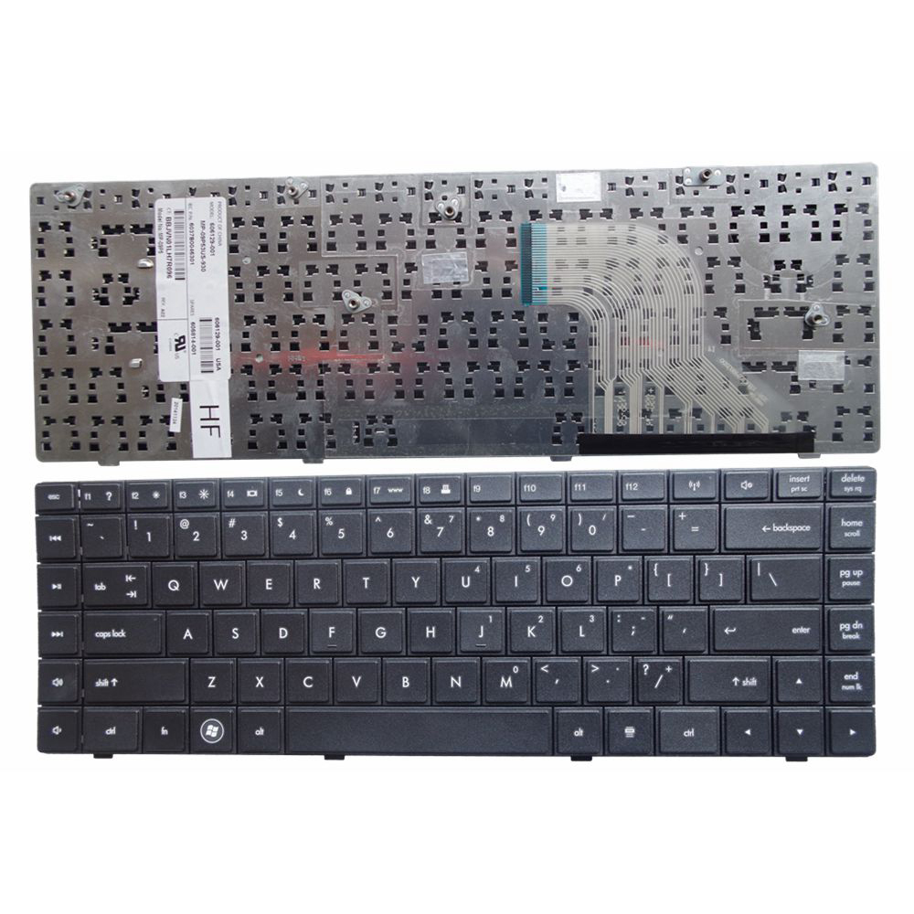 Nuevo teclado para computadora portátil para HP Compaq CQ620 CQ621 CQ625 620 621 Serie 625 Notebook Teclado en inglés Negro