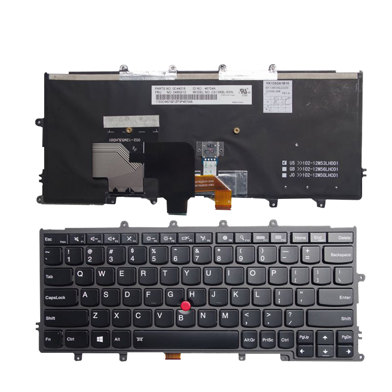 Lenovo ThinkPad X240 X240s X250 x260 X230s X270 Dizüstü Bilgisayar Dahili Klavye için Yeni Değiştirin