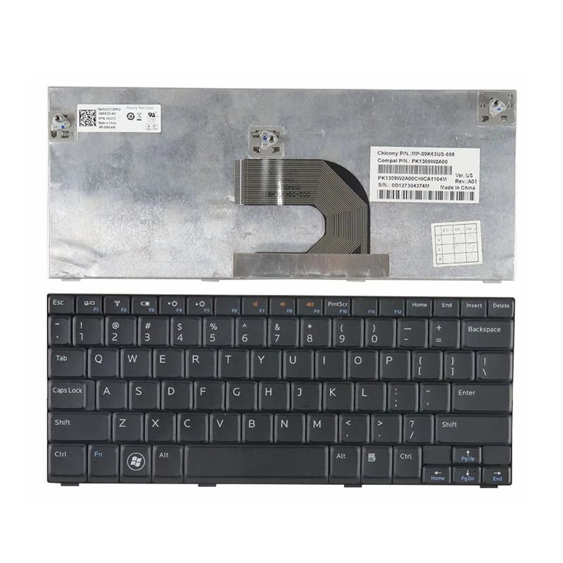 Yeni ABD Klavye için Dell Mini 1018 1012 1018 10 Inspiron Mini 1012 Mini10-1012 için 1014 1018 İngilizce Klavye