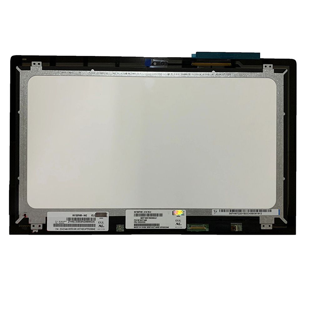 NV156FHM-A12 LCD For Lenovo Y700-15ISK 80NV Y700-15 Y700 15 Laptop Screen With Frame