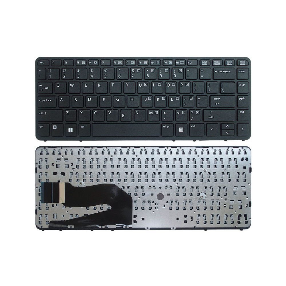Teclado portátil inglés para HP EliteBook 840 G1 850 G1 ZBook 14 para HP 840 G2 US