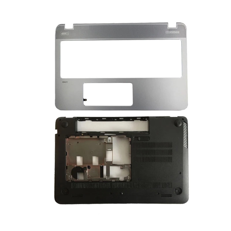 New for HP Envy 15-Q Laptop Bottom Base Case Capa 774152-001 760035-001 Tampa inferior / LCD dobradiças
