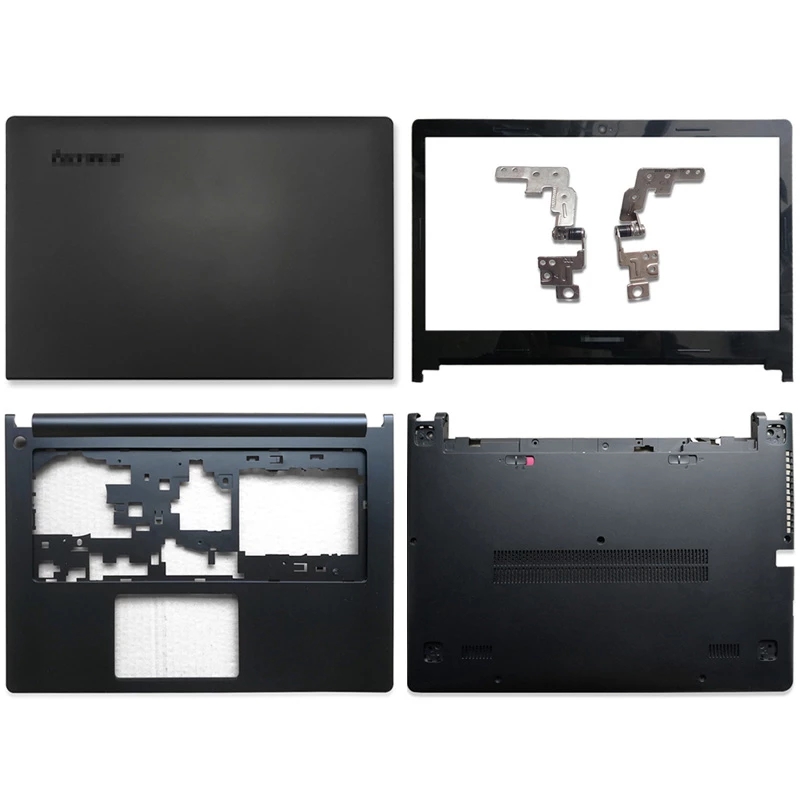 Lenovo IdeaPad S400 S410 S405 S435 S436 노트북 LCD 백 커버 / 프론트 베젤 / Palmrest / 맨 아래 케이스 탑 케이스 없음 검정