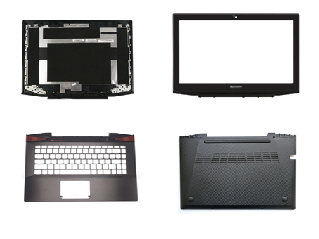 Lenovo Ideapad Y40-70 Y40-70 LCDリアトップ蓋裏表紙/ベゼル/パームレスト/下下ベースケースカバー