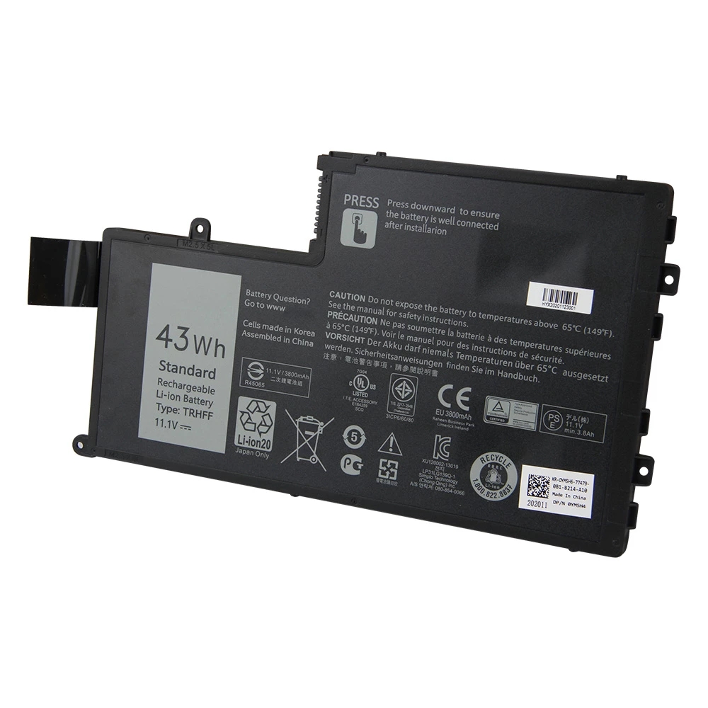 Dell Inspiron 5547 5545 5548 5447 5445 5448 14-5447 15-5547 3450 3550 Trhff 11.1V 43Wh