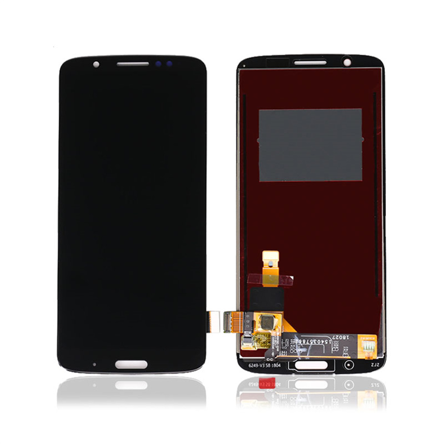 Neuer LCD-Ersatz für Moto G6 plus LCD-Display-Touchscreen-Digitizer-Mobiltelefon-Montage