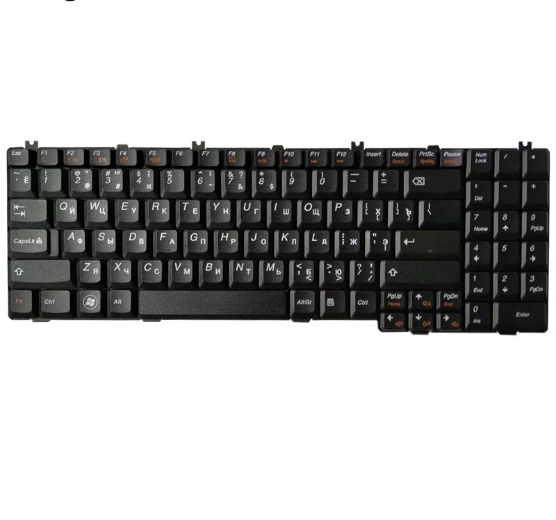 Новая российская RU клавиатура для Lenovo IdeaPad B550 B560 V560 G550 G550A G550M G550S G555 G555A G555AX черный ноутбук 25-008405