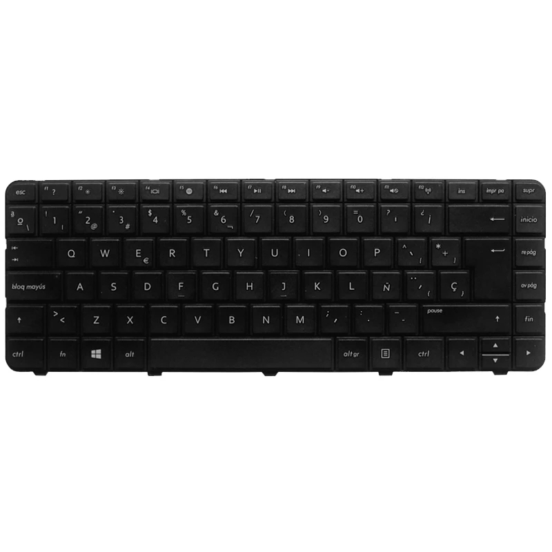新款SP笔记本电脑键盘为HP Pavilion G4 G43 G4-1000 G6 G6S G6T G6X G6-1000 CQ43 CQ43-100 CQ57 G57 430 630黑色西班牙语