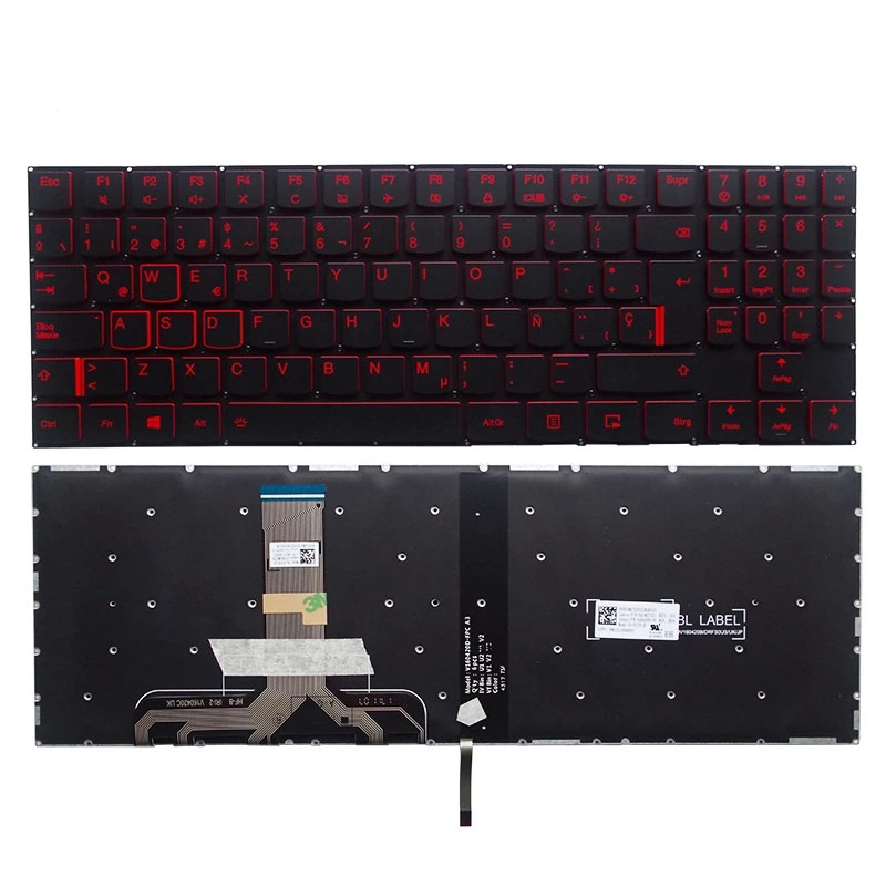 Новая испанская латинская клавиатура для Lenovo Legion Y520 Y520-15ikb Y720 Y720-15ikb R720 R720-15ikb 15 15ikb 9z.ndkbn.d01 la backlit