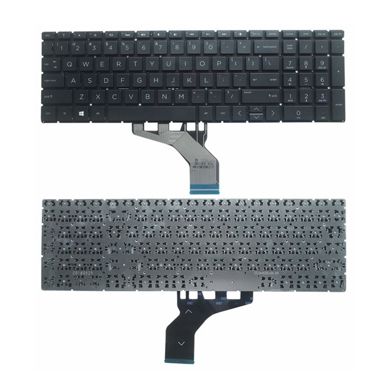 新款美国键盘黑色HP展馆15-DK 15T-DK000 15-DA 15-DB 15-DX 15-DR 250 G7 255 G7笔记本电脑键盘