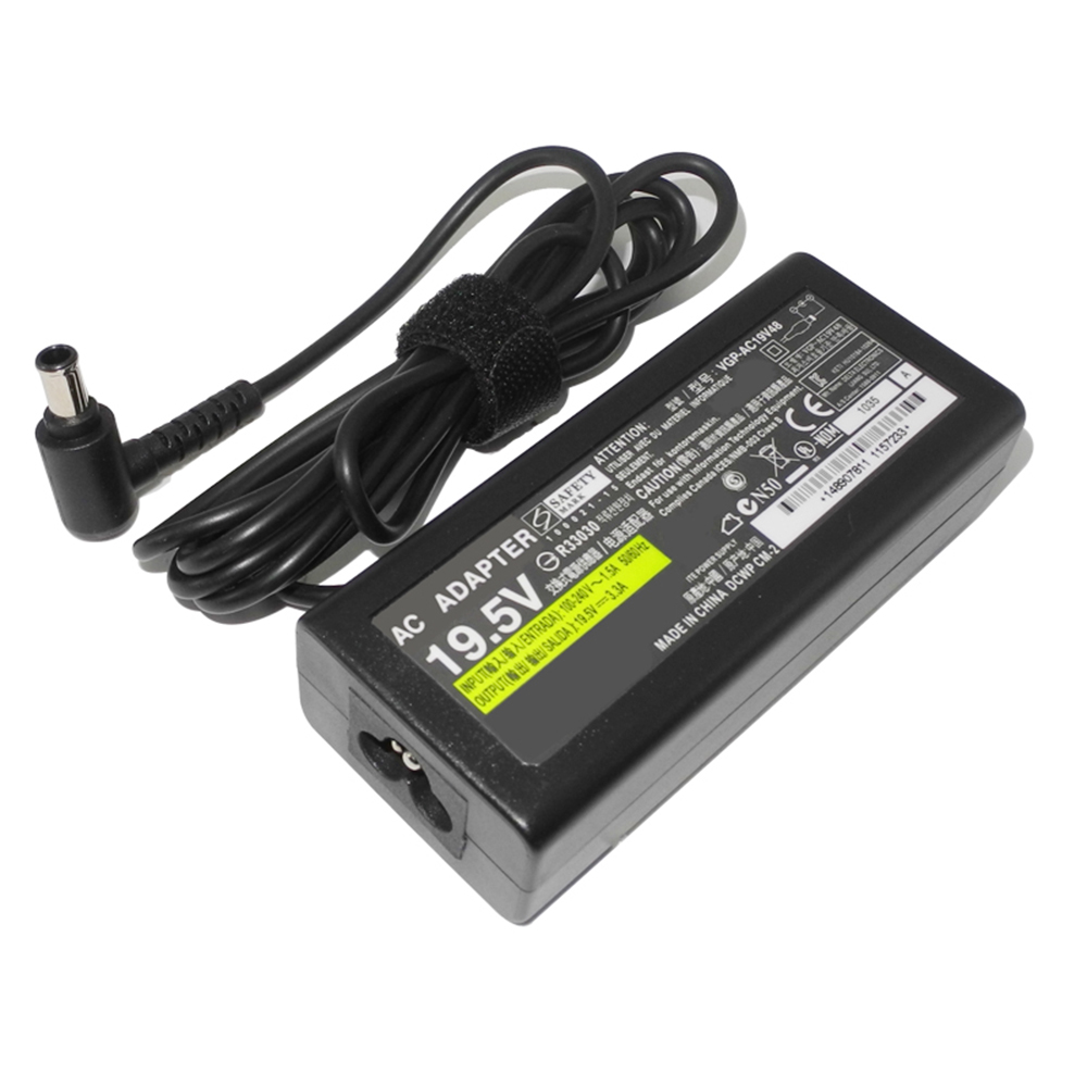 Notebook DC Power Adapter 19.5V 3.3A 65W For Sony Laptop Adapter
