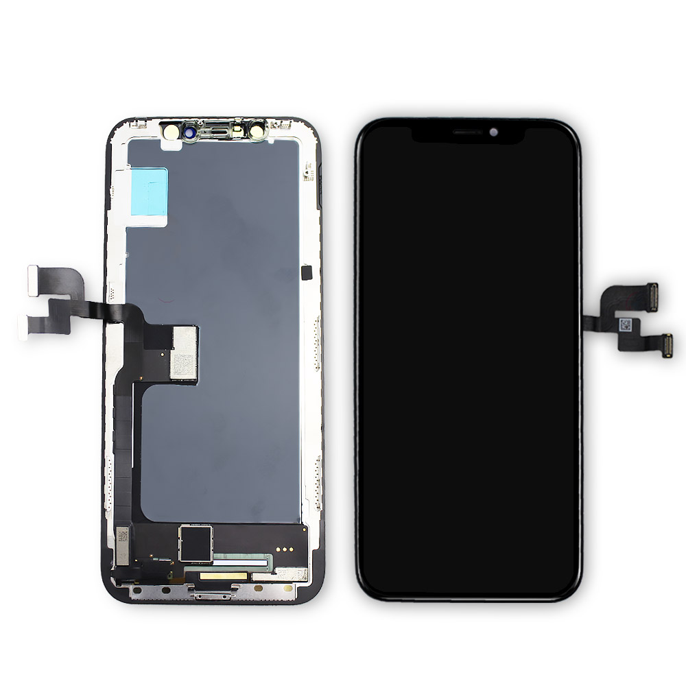 Montagem do digitador do toque do toque do telefone do telefone móvel OLED para o substituto da tela do iPhone X LCD