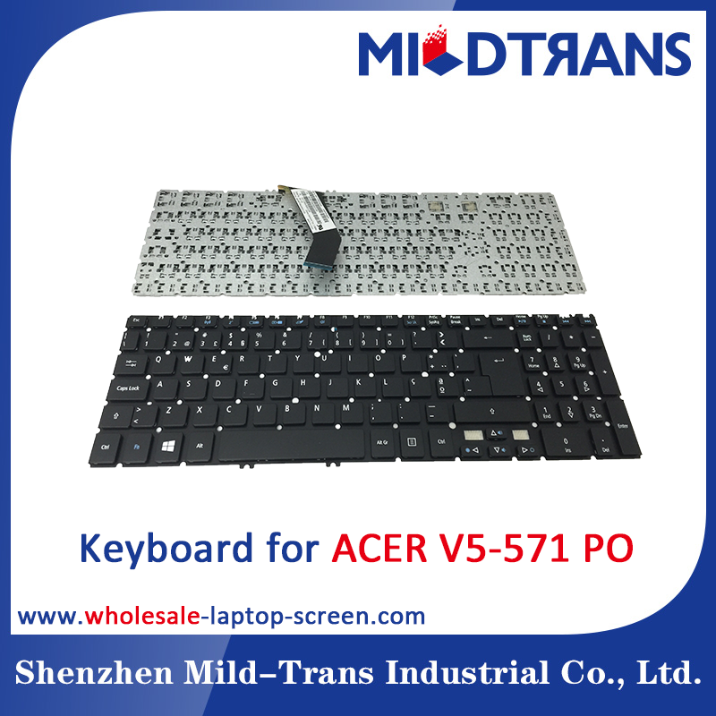 PO Laptop Keyboard for ACER V5-571