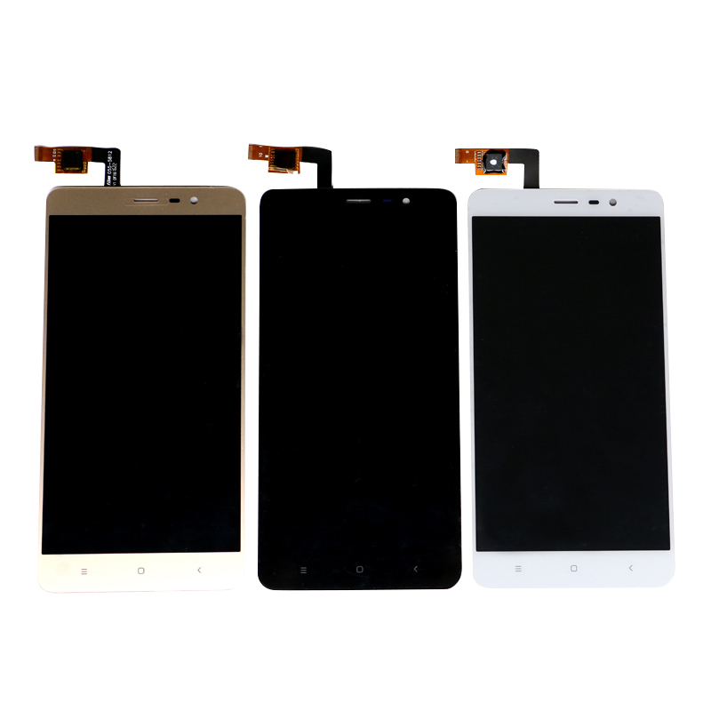 Teléfono LCD para Xiaomi Redmi Note 3 LCD Pantalla táctil Conjunto digitalizador Negro Blanco Oro 5.5 "