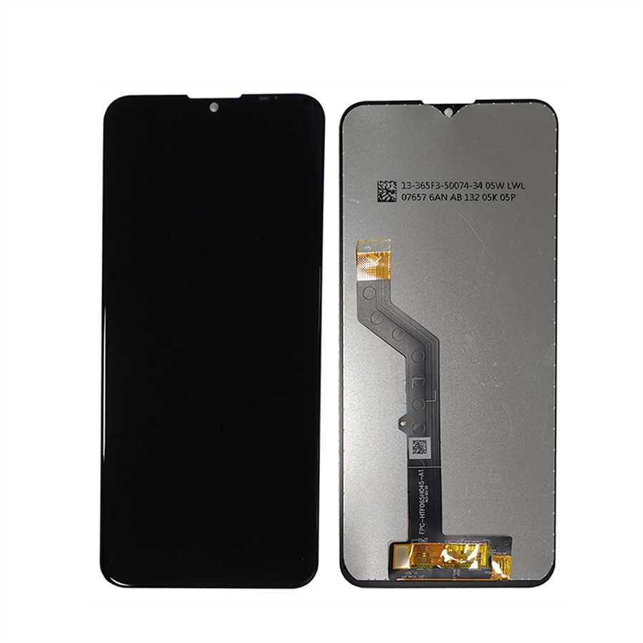 Montagem LCD do telefone celular da tela de toque da tela para Moto E7 Plus XT2081 Preto