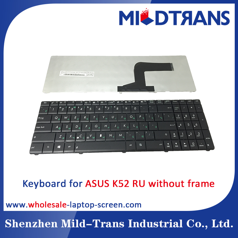 RU clavier pour ordinateur portable pour Asus K52 sans cadre