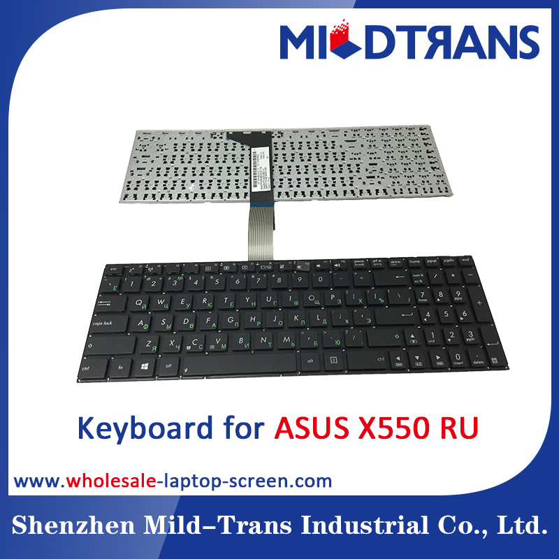 RU لوحه المفاتيح المحمول لأسوس X550